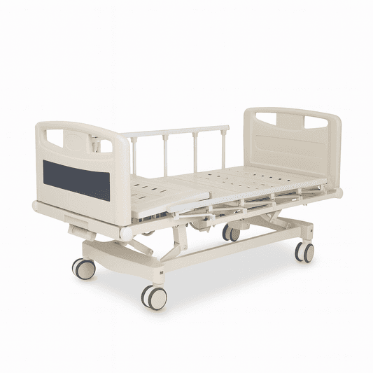 HP-S11 Central control wheel ABS double rocking hospital bed