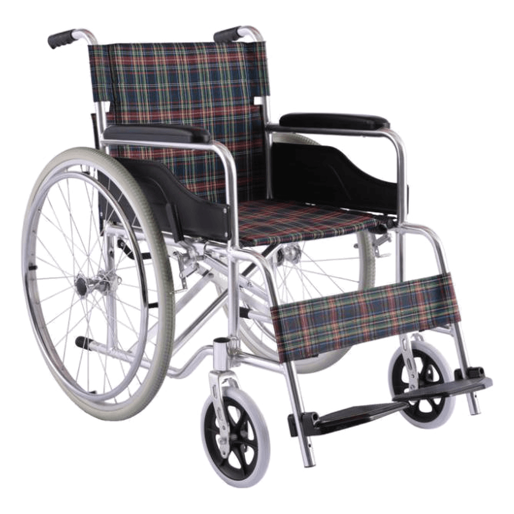 HP-Y06 Aluminum Manual Wheelchair, Self-Propelled