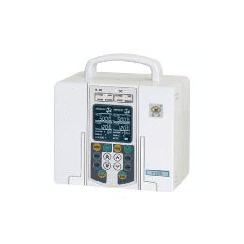 ZNB-XB-Y1200 dual-channel volumetric infusion pump with split display and keypad