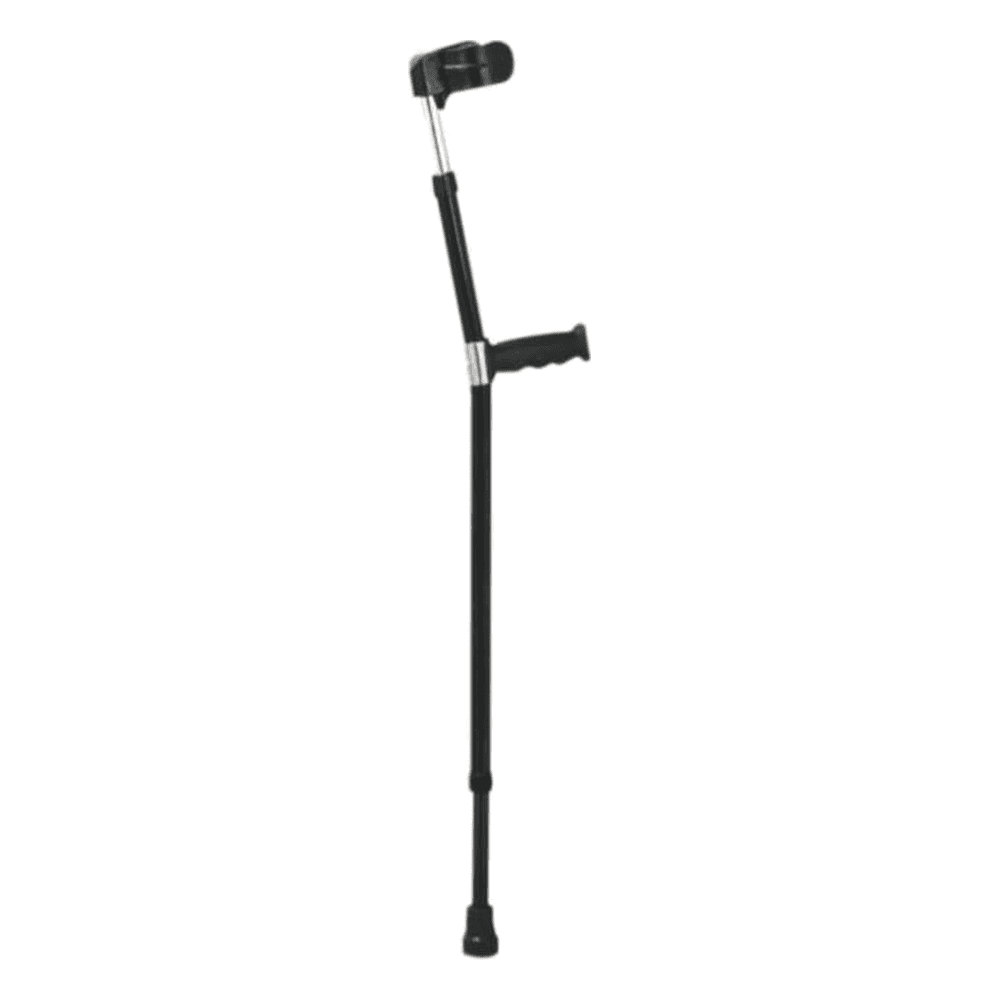 HP-AI08 aluminum forearm crutch with adjustable cuff and ergonomic hand grip