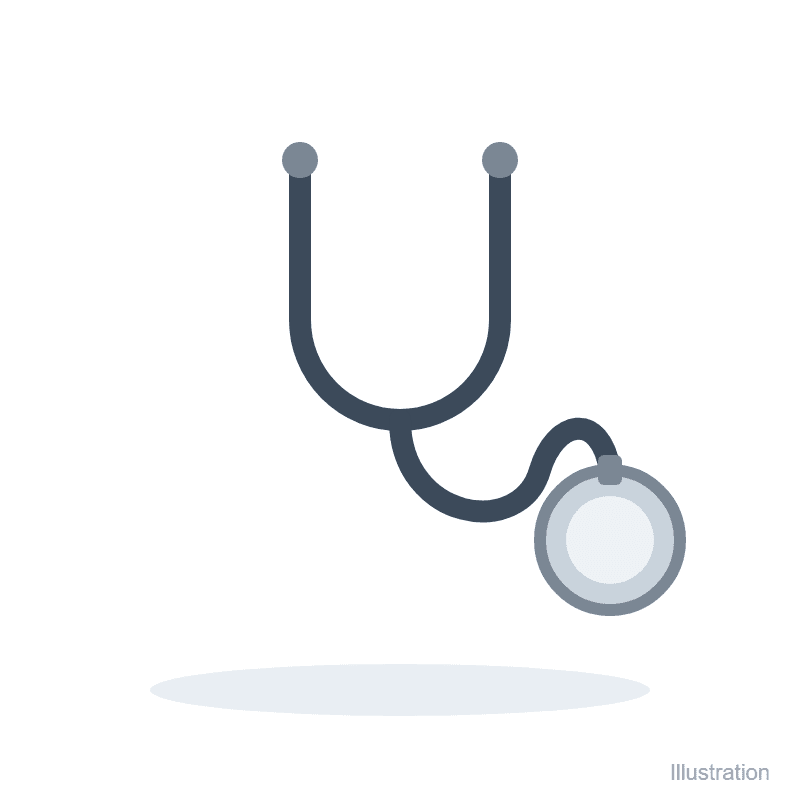 Illustration of Medical Stethoscopes for Clinics and Distributors (product photo supplied with the quotation)